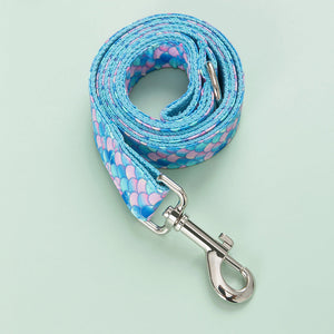 Mermaid Pet Collar Dog Leash: A Splash of Style for Your Furry Friend