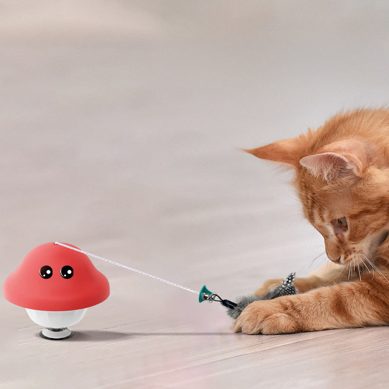 Engage Your Cat with the Cat Wand Suction Cup Pet Movement Playing Toy