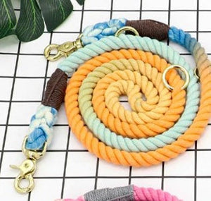 Explore the Versatility of the Multi-color Cotton Pet Long Leash