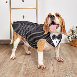 Elevate Your Pet's Style with Our Dog Pet Swallowtail Wedding Clothing Suit Jacket