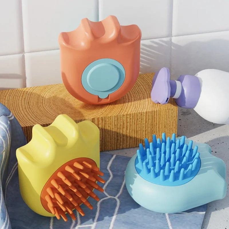 Pamper Your Pet with Our Pet Bath Massage Brush