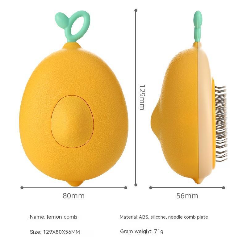 Hair Remover Cleaning Avocado Shaped Pet Comb