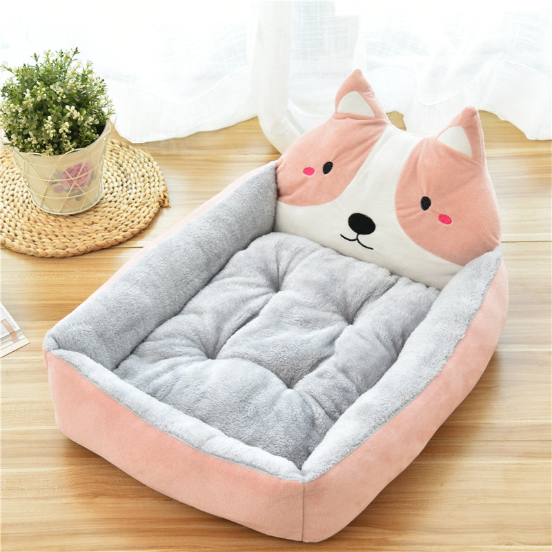 Large Pet Soft Fleece Bed