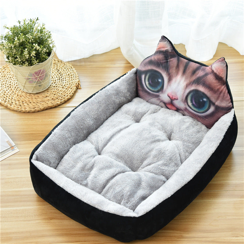 Large Pet Soft Fleece Bed