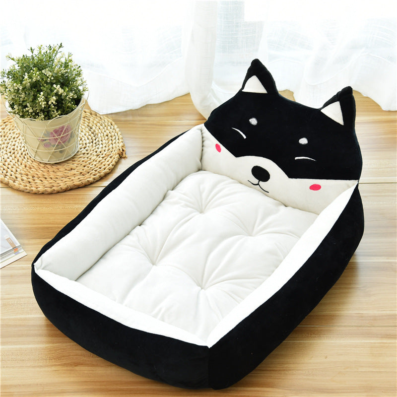 Large Pet Soft Fleece Bed