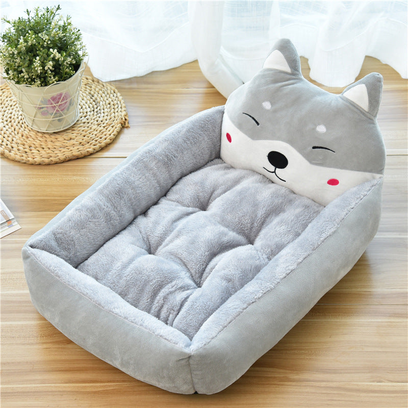 Large Pet Soft Fleece Bed