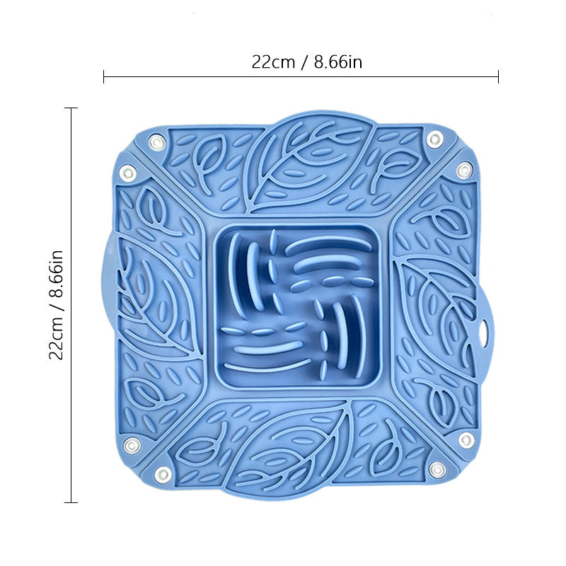 Pet Silicone Foldable Slow Food Feeding Mat