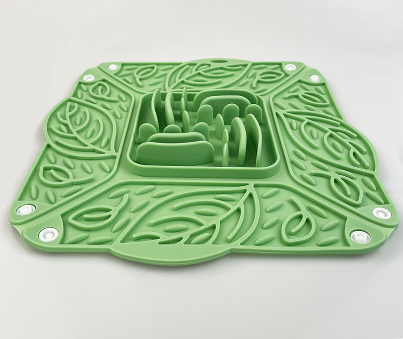 Pet Silicone Foldable Slow Food Feeding Mat