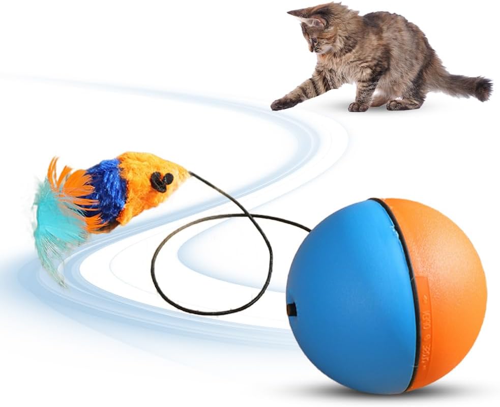 Interactive Cat Ball Automatic Moving Ball Toy