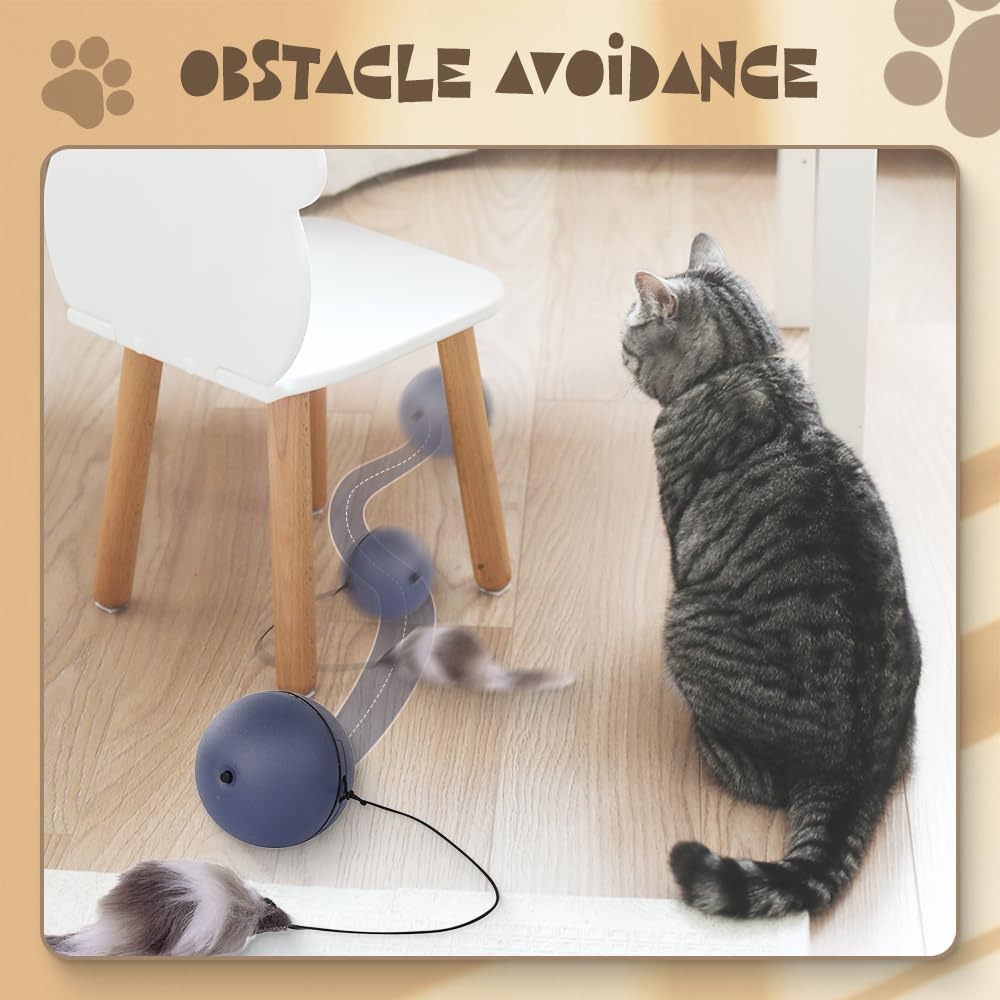 Interactive Cat Ball Automatic Moving Ball Toy