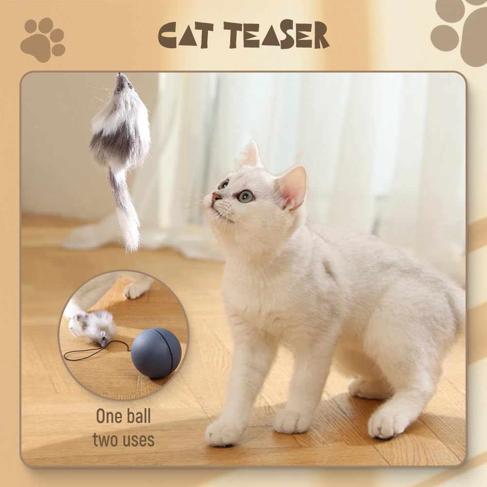 Interactive Cat Ball Automatic Moving Ball Toy
