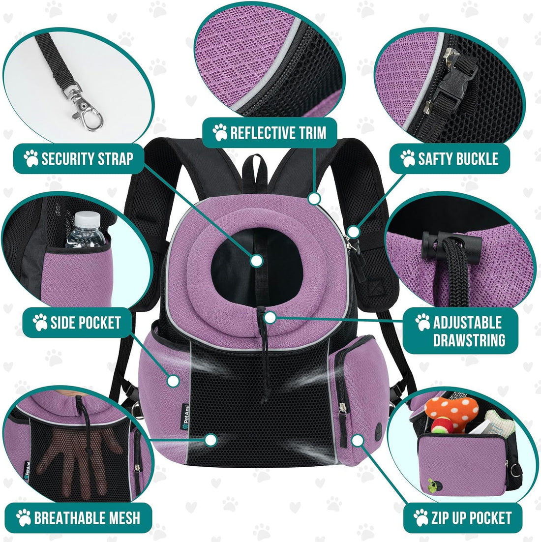 Portable Pet Dog Carrier Backpack