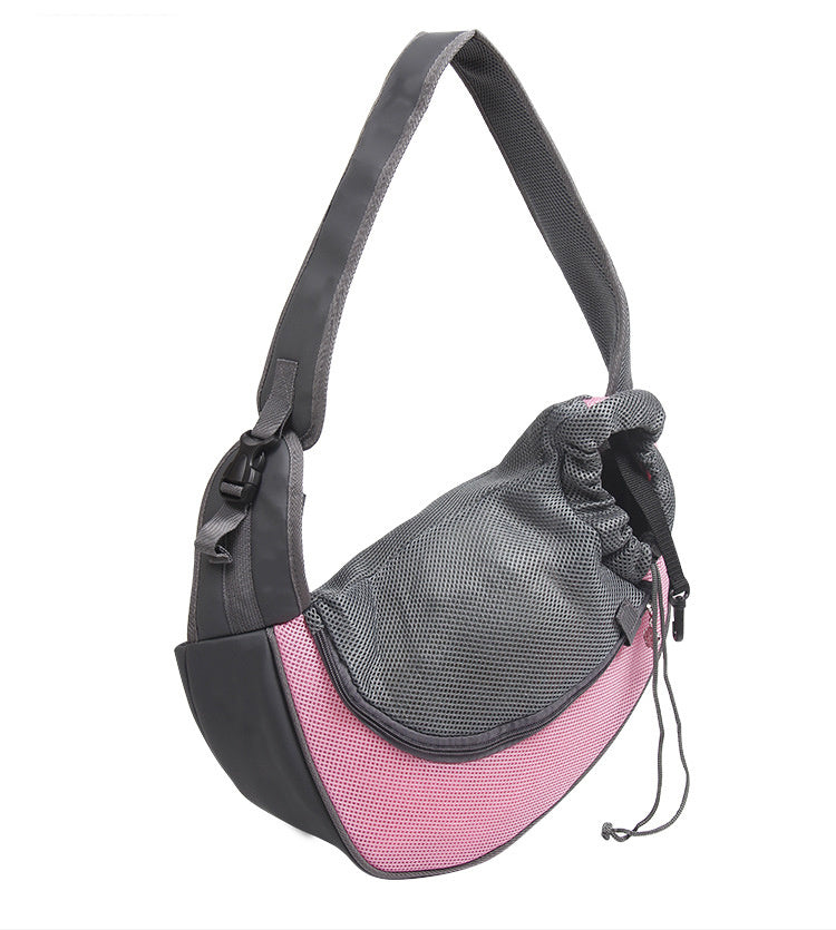1pc Outdoor Travel Mesh Oxford Pet Puppy Carrier