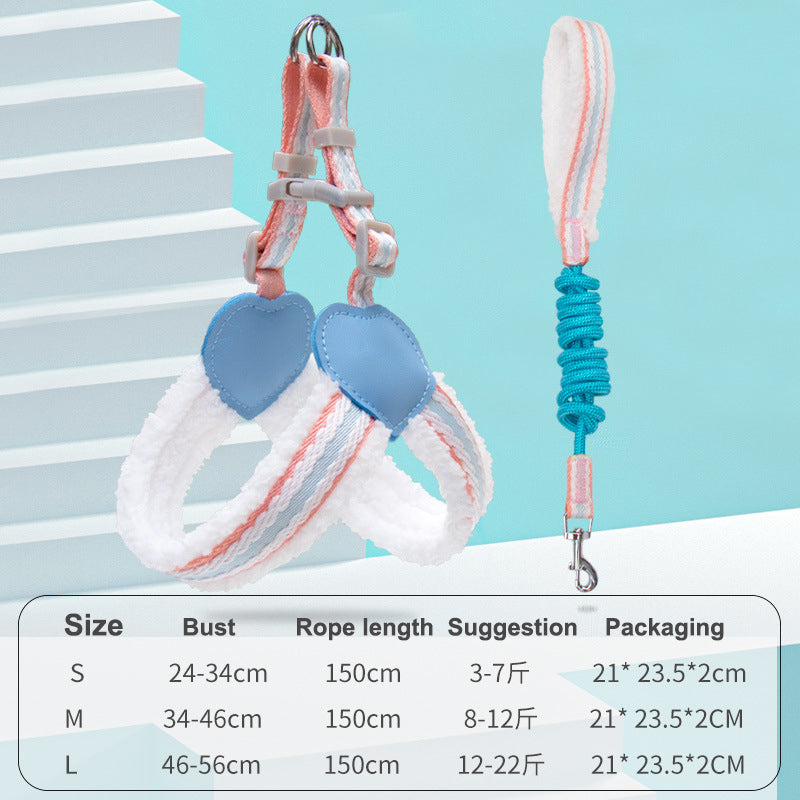 Summer Breathable Corgi Medium-sized Dog Pet Leash