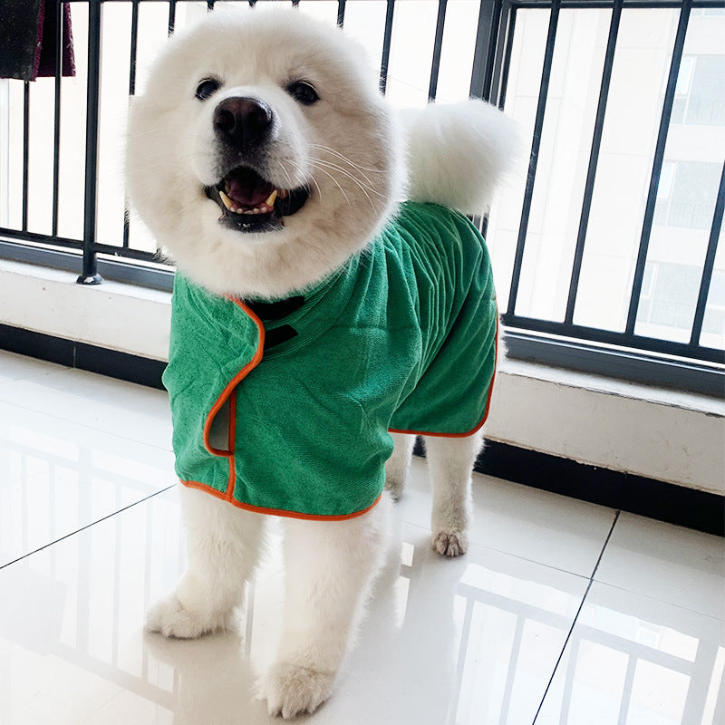 Pet Bathrobe Fast Drying Towel