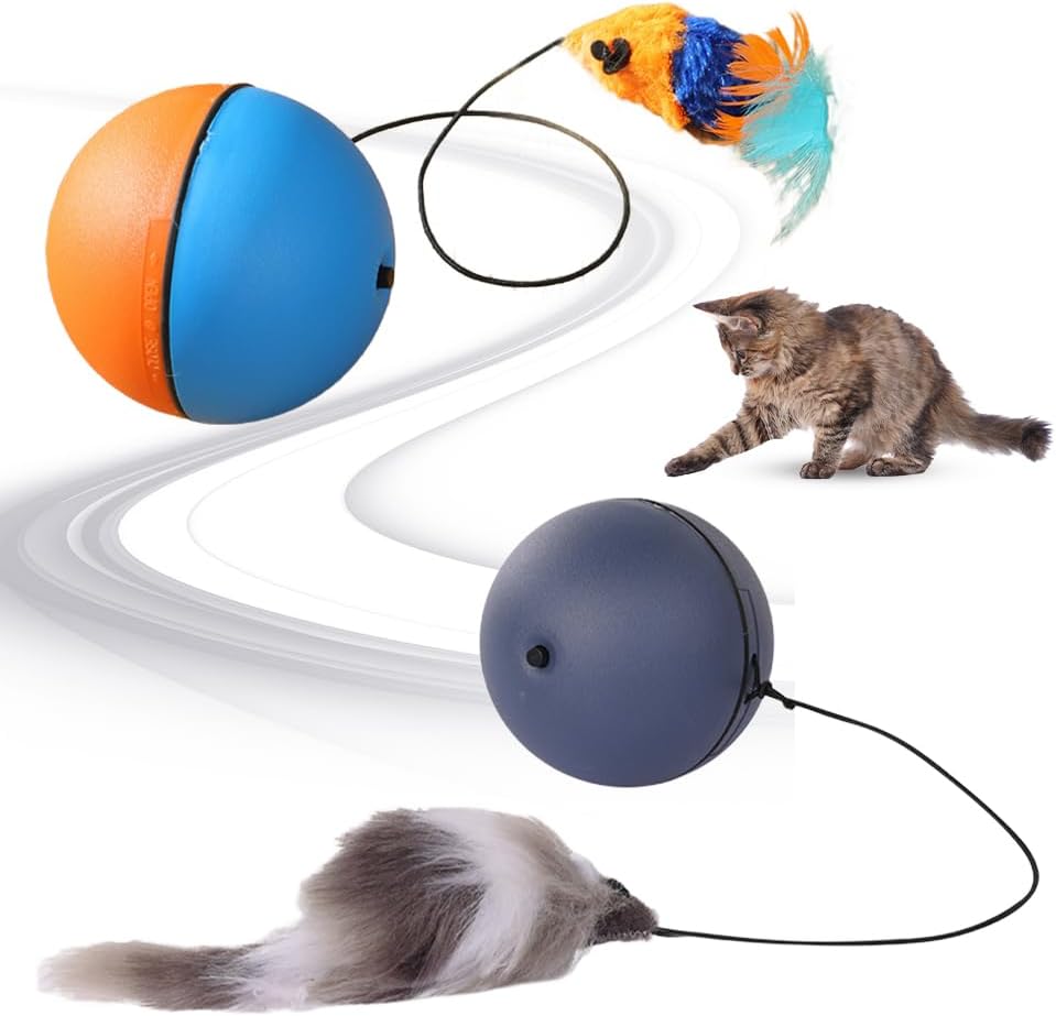 Interactive Cat Ball Automatic Moving Ball Toy