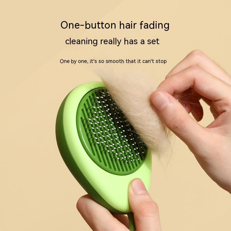 Hair Remover Cleaning Avocado Shaped Pet Comb