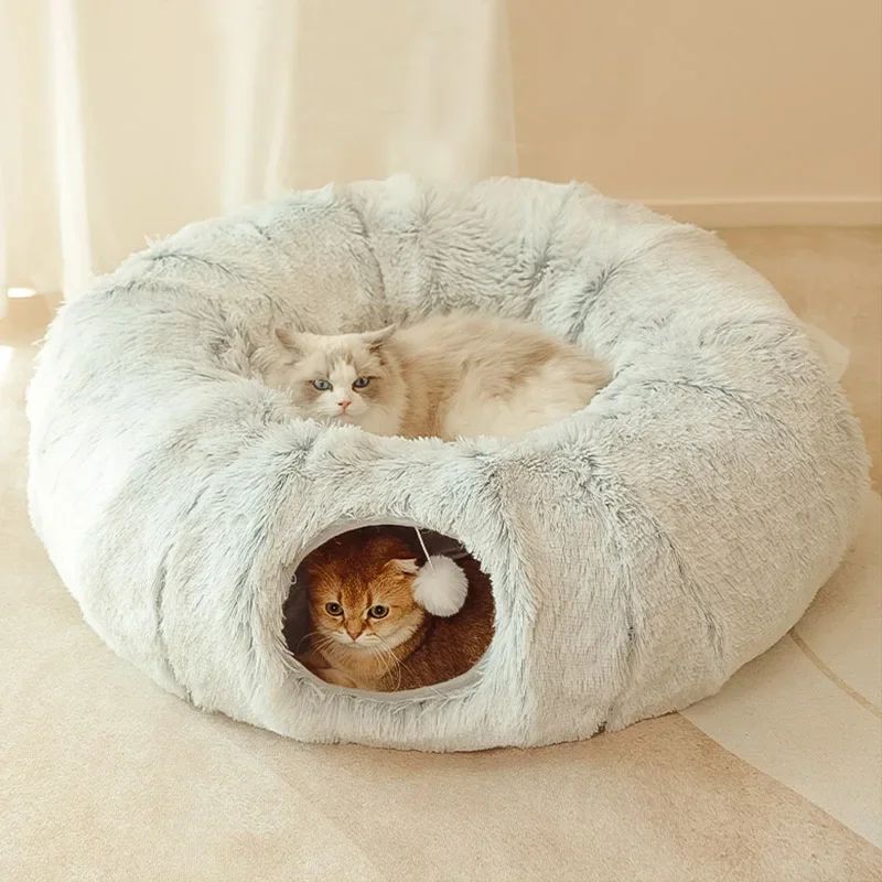 Pet Plush Cushions Warm Pet Bed