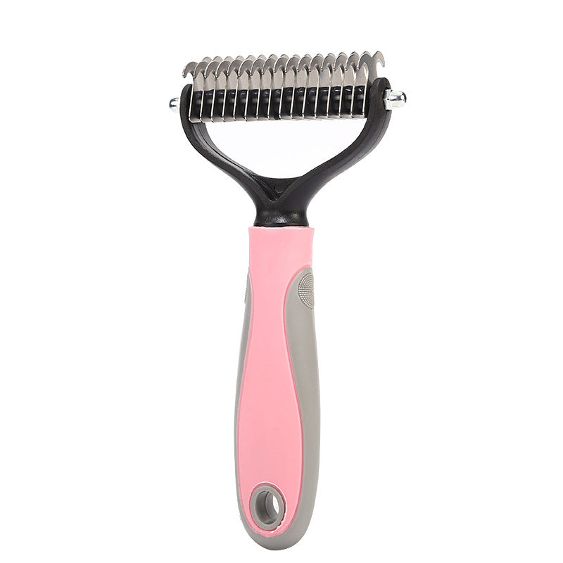 Stainless Double-sided Pet Hair Removal Comb