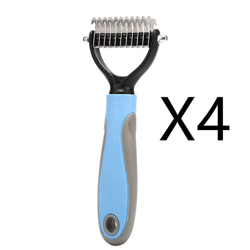 Stainless Double-sided Pet Hair Removal Comb