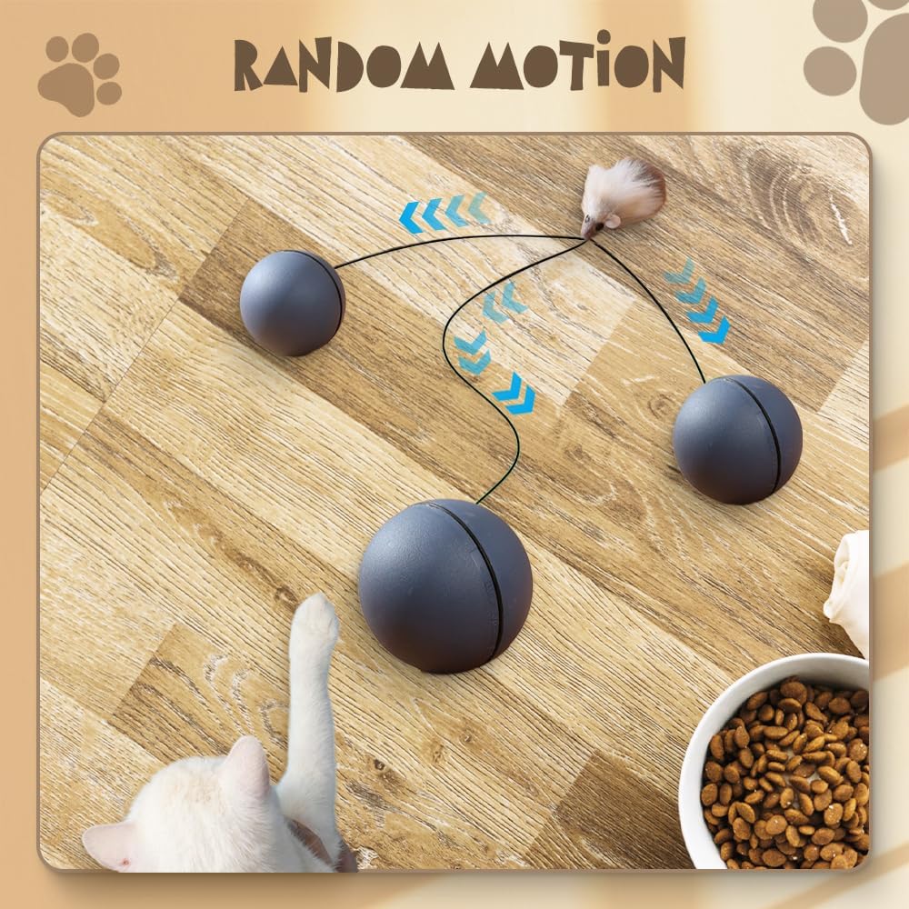 Interactive Cat Ball Automatic Moving Ball Toy