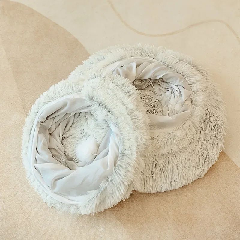 Pet Plush Cushions Warm Pet Bed