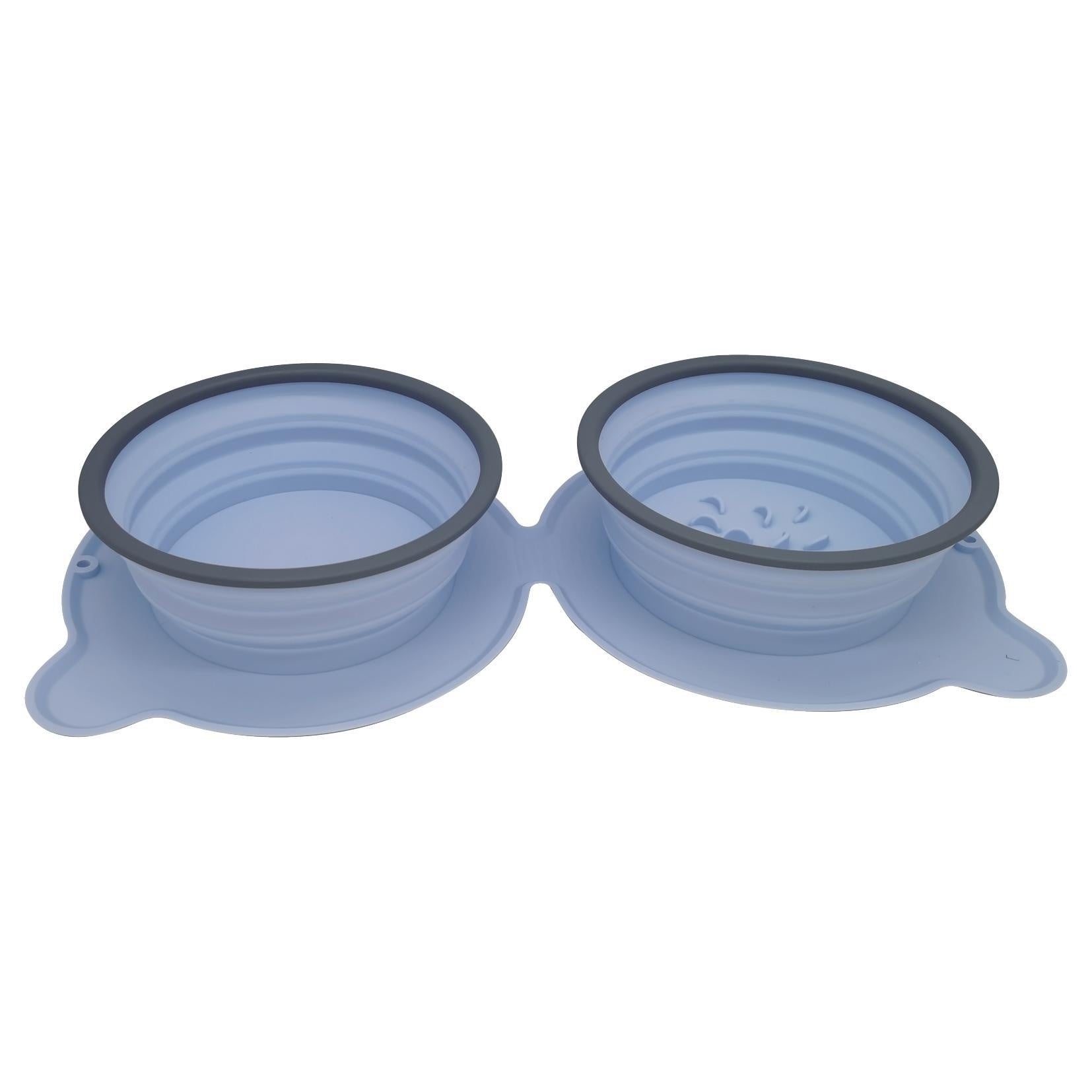 Portable Silicone Foldable Non-Slip Feeding Bowl