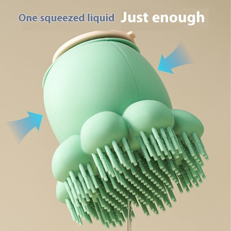 Pet Shower Silicone Bath Massage Comb