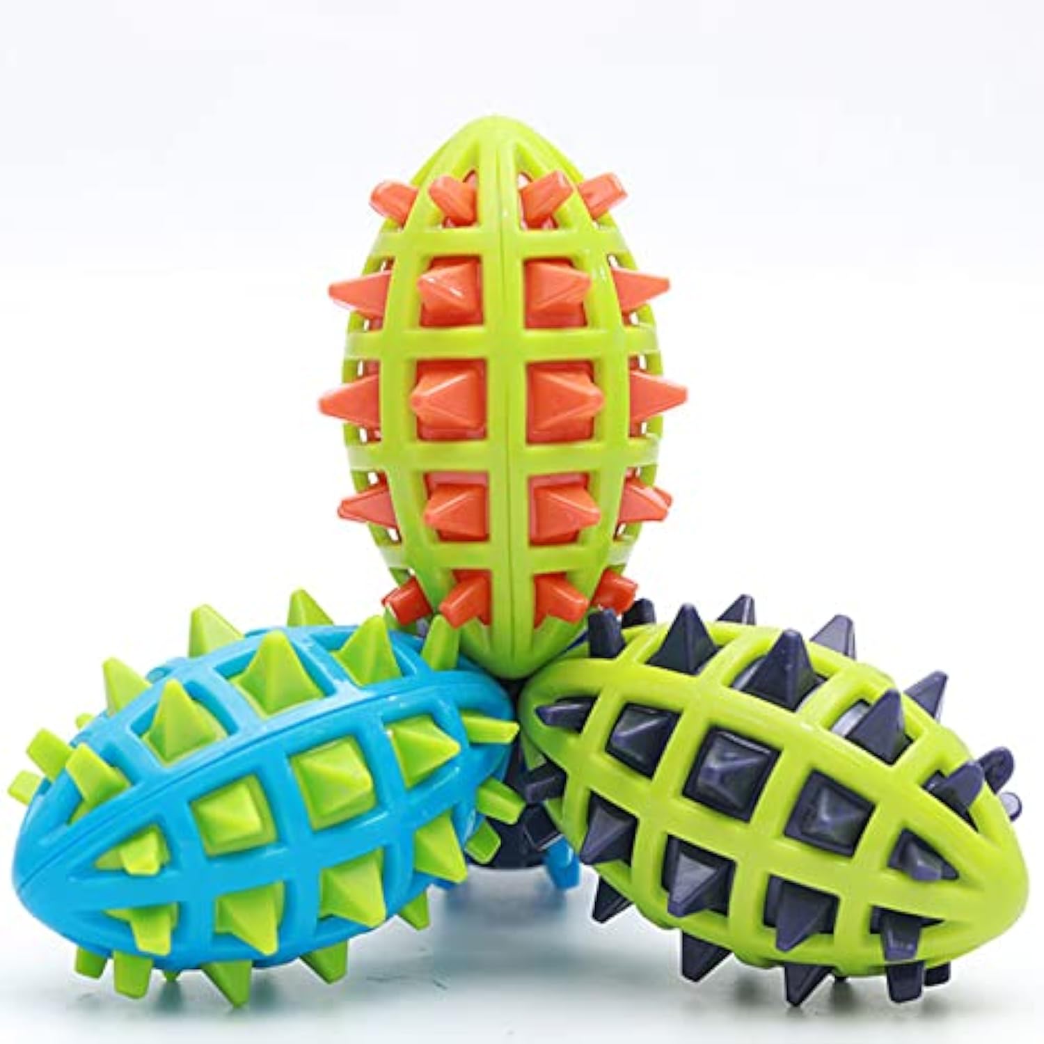 Pet Sounding Dog Teether Ball Toys For Aggressive Chewers