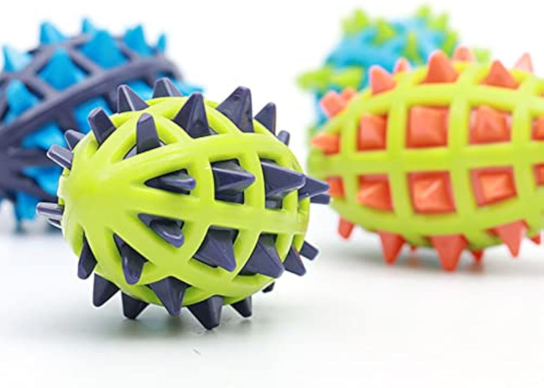 Pet Sounding Dog Teether Ball Toys For Aggressive Chewers