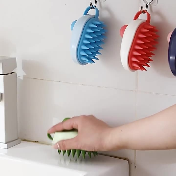 Creative Soft Gel Shampoo Bath Brush